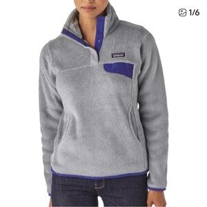 Patagonia re tool snap T Soft Gray Fleece